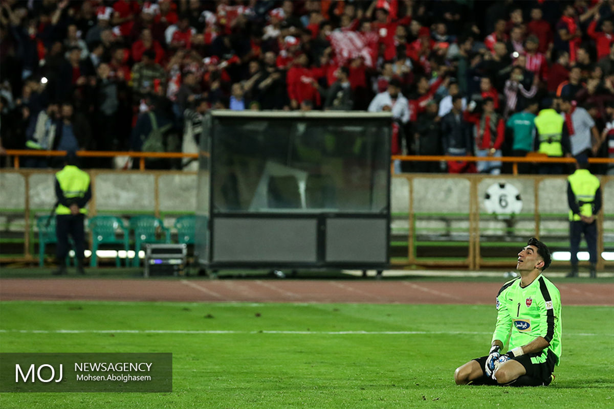 دیدار تیم های فوتبال پرسپولیس ایران و السد قطر/بیرانوند