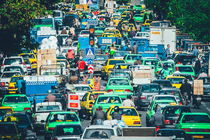 وضعیت ترافیکی معابر تهران در 15 دی ماه