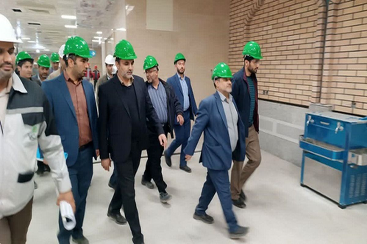  بازدید از پروژه متروی قم