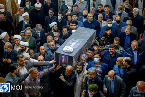 تشییع پیکر آیت الله اختری