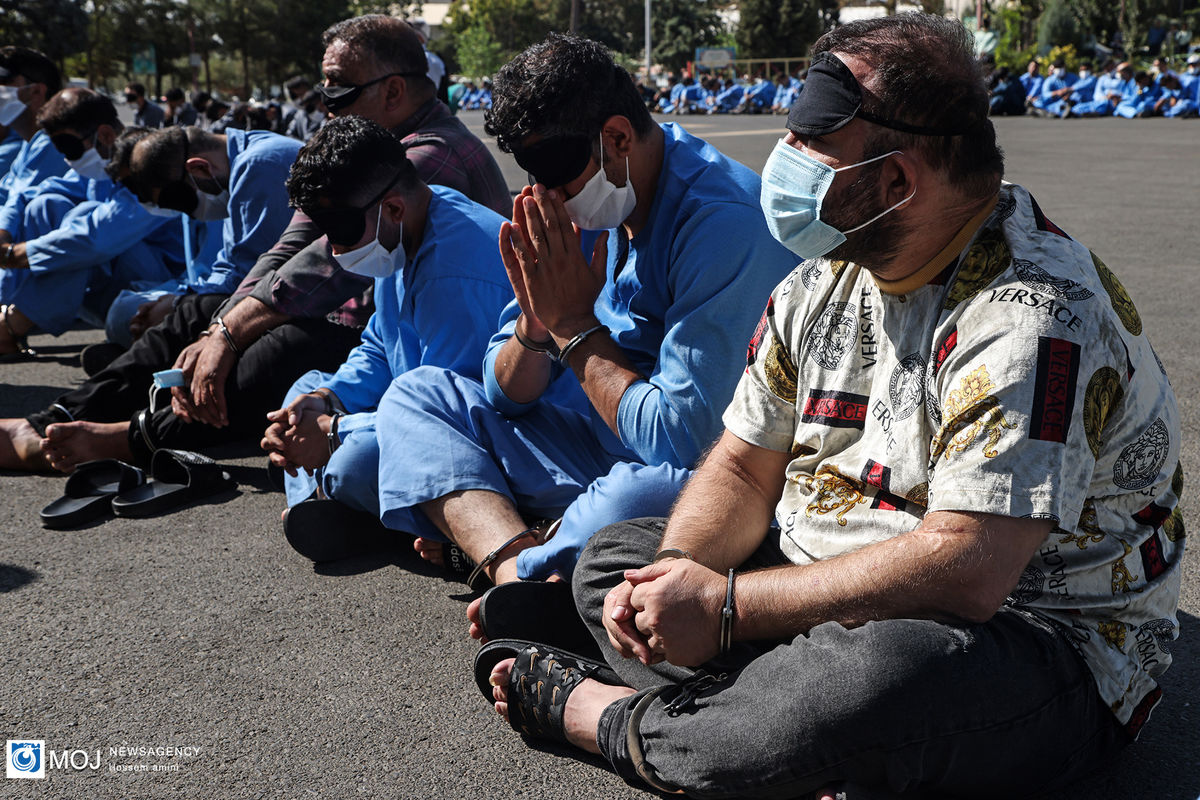 برخورد با اراذل و اوباش در تهران