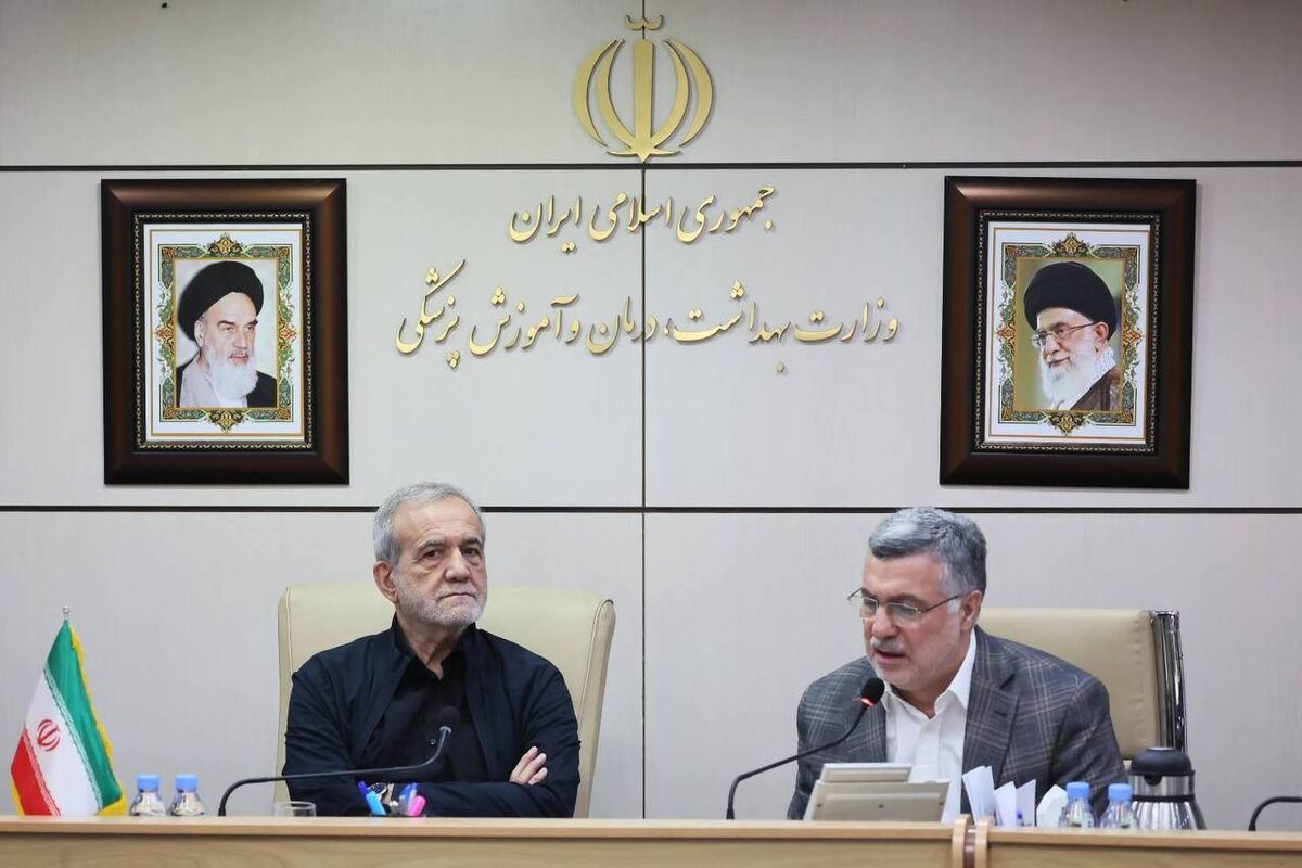 مسعود پزشکیان و محمد رضا ظفرقندی