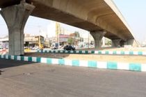 تقاطع شهدای غزه کلانشهر اهواز آماده بهره برداری است