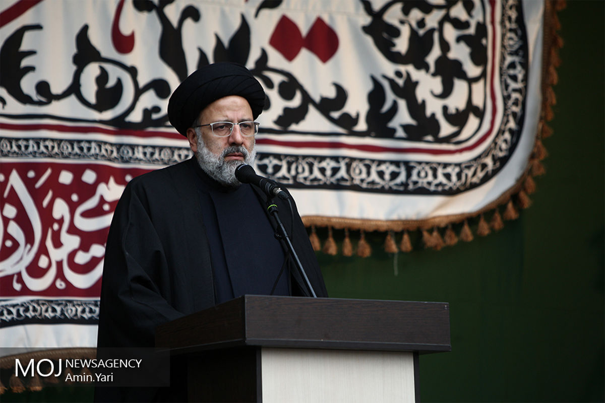 اجتماع هیات‎های عاشورای فاطمی در میدان هفت تیر/سید ابراهیم رییسی تولیت آستان قدس رضوی