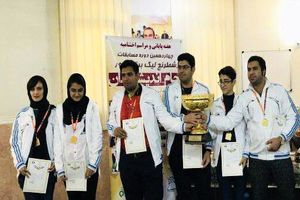 قهرمانی تیم شطرنج دانشگاه آزاد بندرعباس در سوپرلیگ کشور 