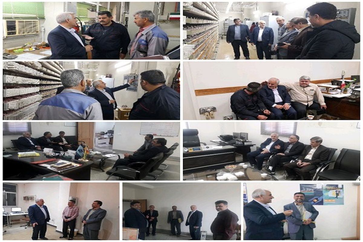 بازدید مدیر مخابرات