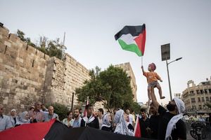 سوری‌ها علیه جنایات رژیم صهیونیستی تظاهرات کردند