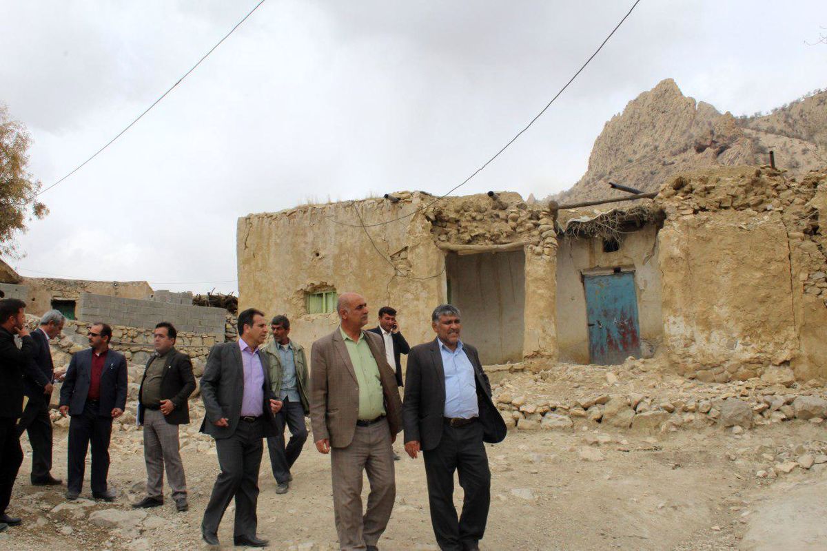 فرماندار باشت بازدید روستا (1)