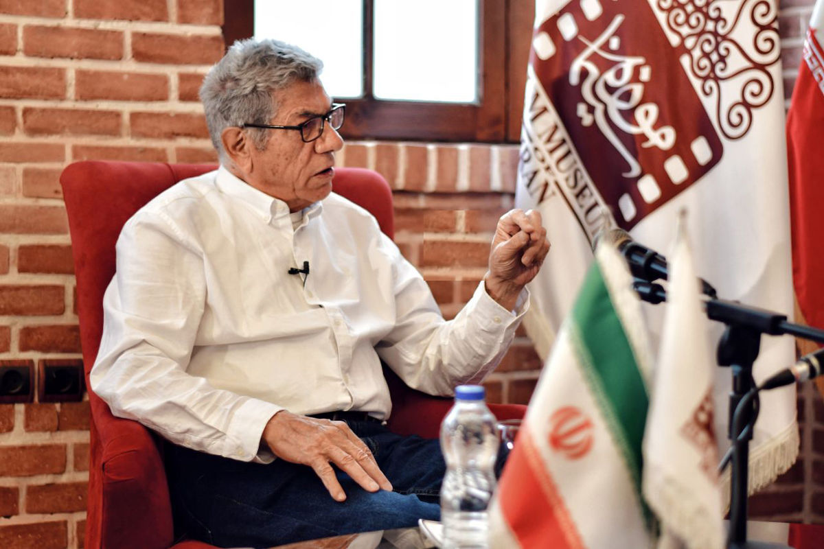 علیرضا زرین دست در موزه سینما