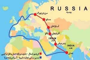 کریدور حمل و نقل بین‌المللی شمال-جنوب (INSTC) جایگزین کانال سوئز می‌شود