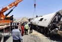 واژگونی مرگبار اتوبوس در آزادراه همدان به ساوه + فیلم