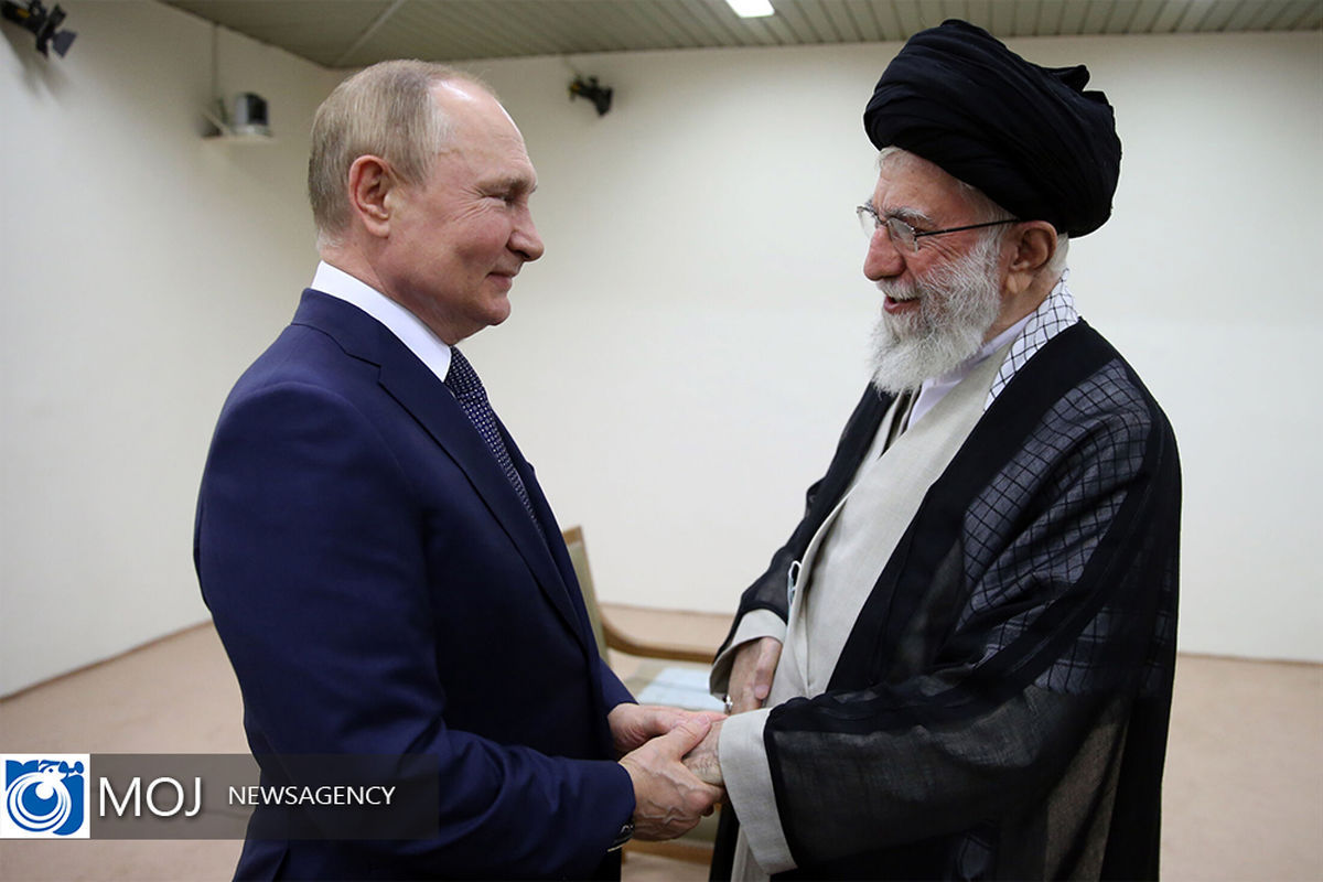 دیدار رییس جمهوری روسیه با مقام معظم رهبری