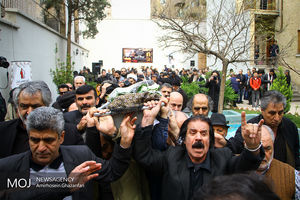 تشییع پیکر فرج الله حیدری