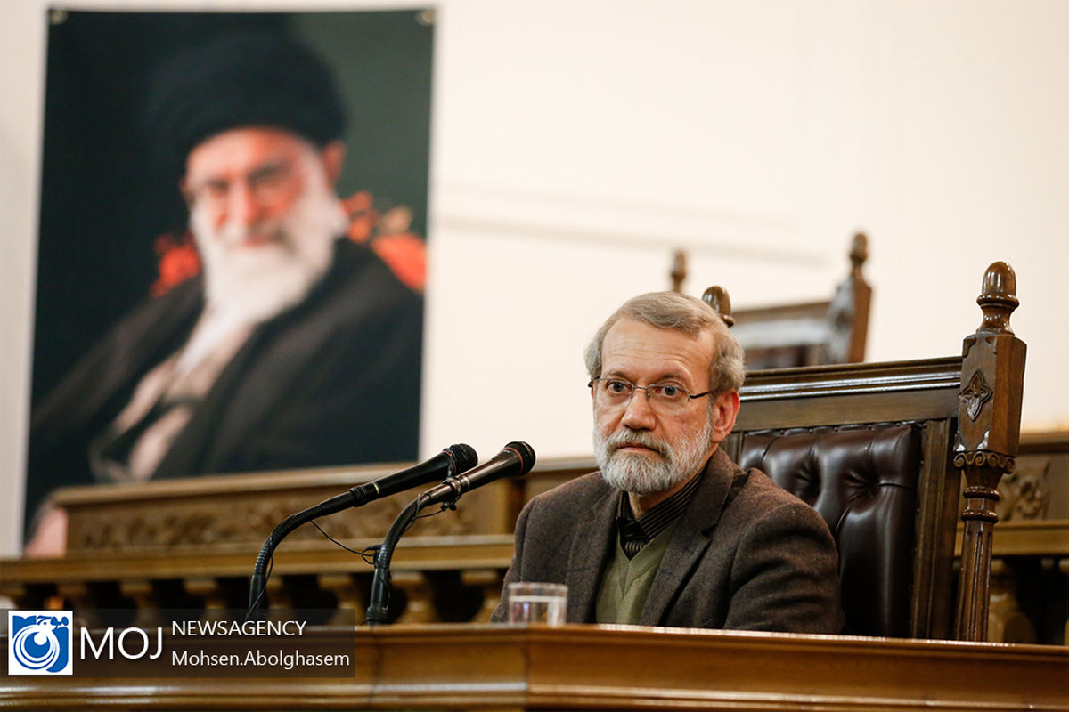 نشست خبری علی لاریجانی رییس مجلس