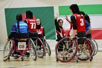 دختران بسکتبال با ویلچر سه نفره برای مقام اول جنگیدند