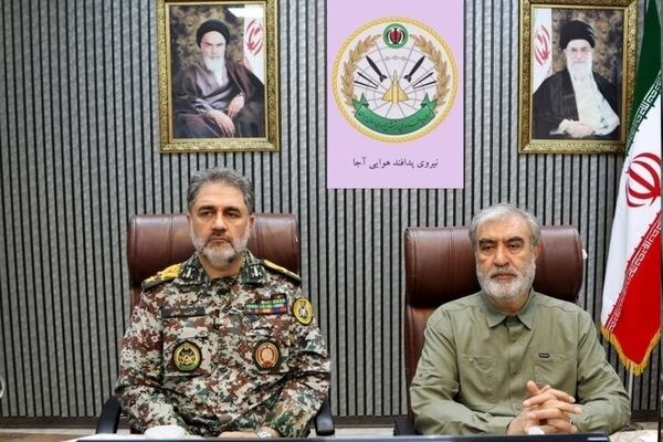 نشست فرمانده قرارگاه مشترک پدافند هوایی خاتم‌الانبیا(ص) با اعضای کمیسیون امنیت ملی مجلس