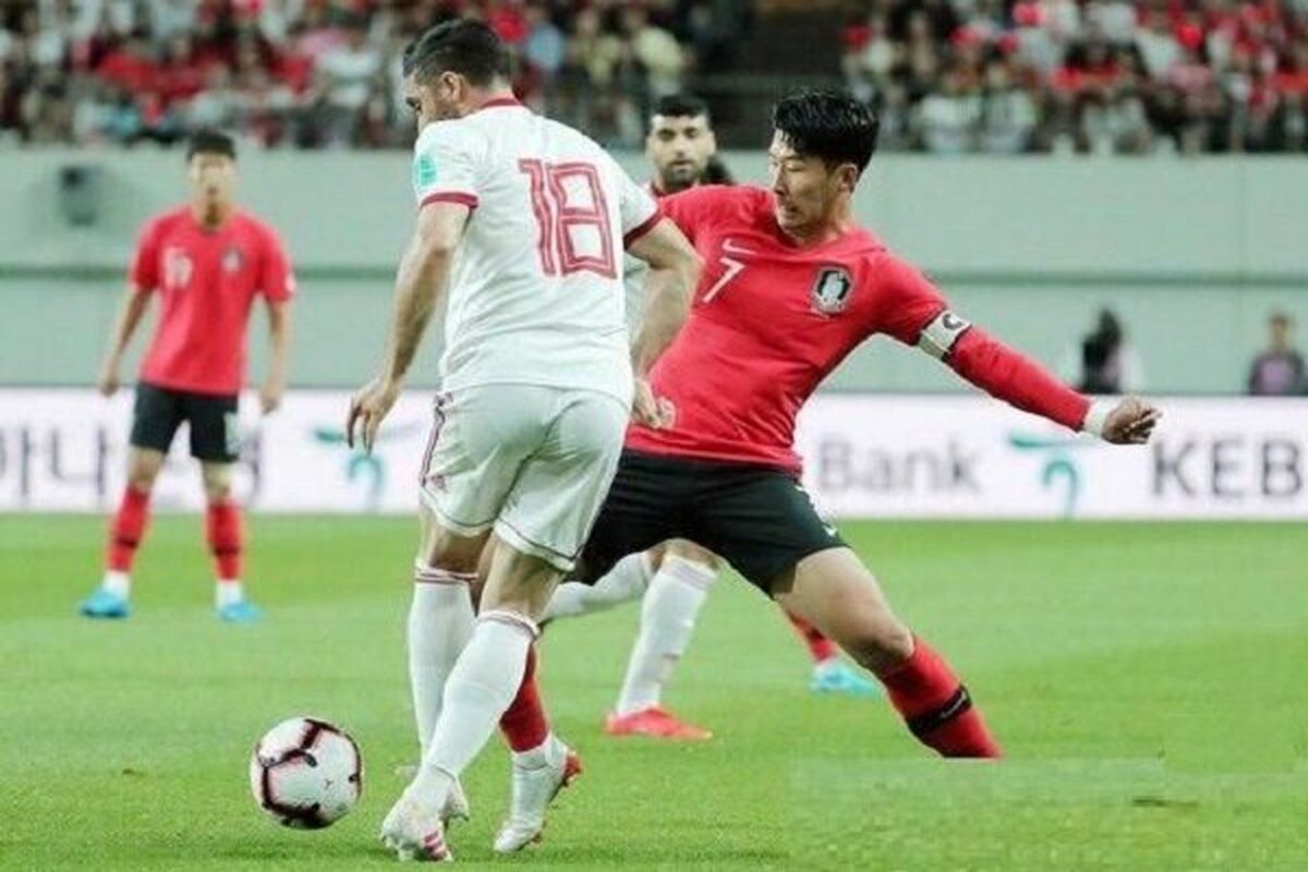 فوتبال ایران و کره جنوبی