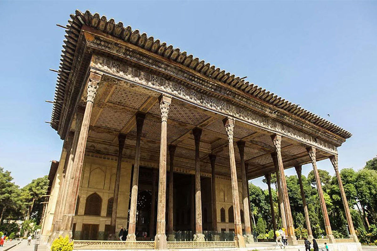 اصفهان- کاخ چهلستون