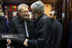 مراسم ترحیم والده غلامعلی حداد عادل