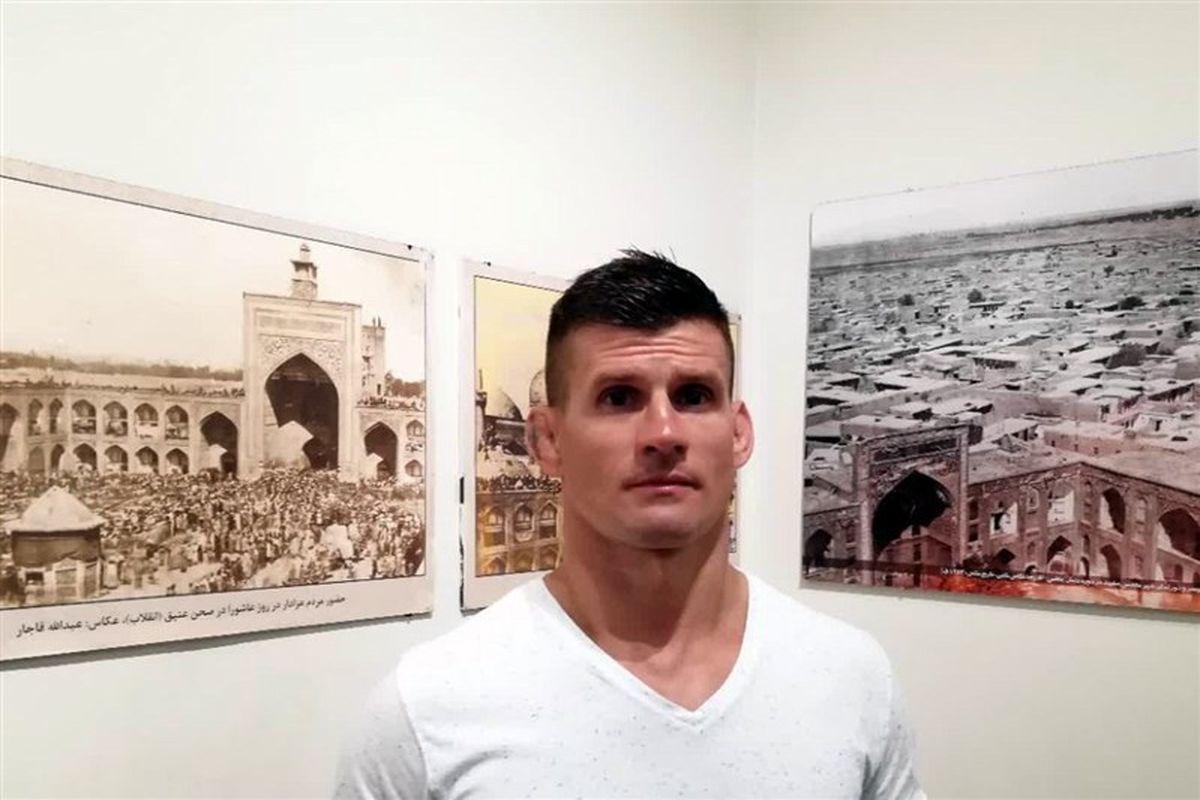 تشرف قهرمان جودو مجارستان به حرم مطهر رضوی