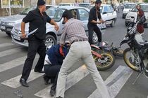 قمه‌کشان خیابان پیروزی با گلوله پلیس متوقف شدند + فیلم