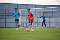 آخرین تمرین تیم فوتبال ریزه اسپور در ترکیه برگزار شد