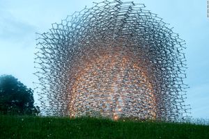 توفان زنبور، باغ سلطنتی لندن را زیبا کرد