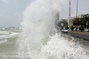 شرایط جوی در خلیج فارس و تنگه ی هرمز نامساعد است