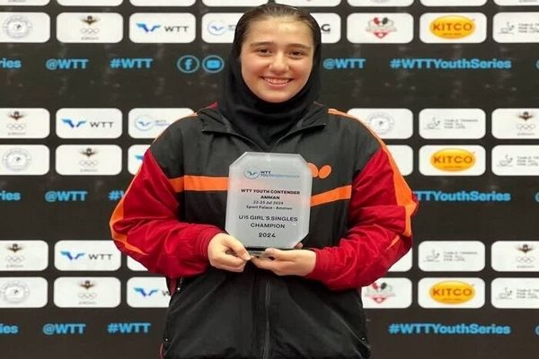 وانیا یاوری سهمیه مسابقات جهانی تنیس‌روی‌میز را به دست آورد