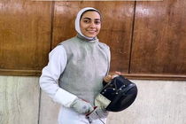 دختر شمشیرباز ایران از گرندپری ایتالیا حذف شد