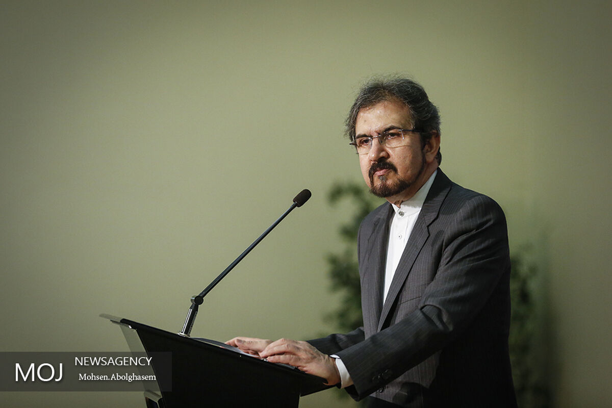 بهرام قاسمی سخنگو وزارت امور خارجه