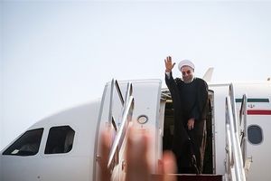 روحانی به آستانه رفت