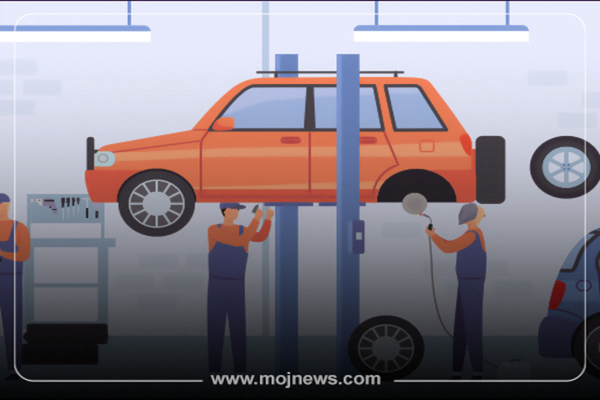 کاور تعویض قطعات خودرو موج