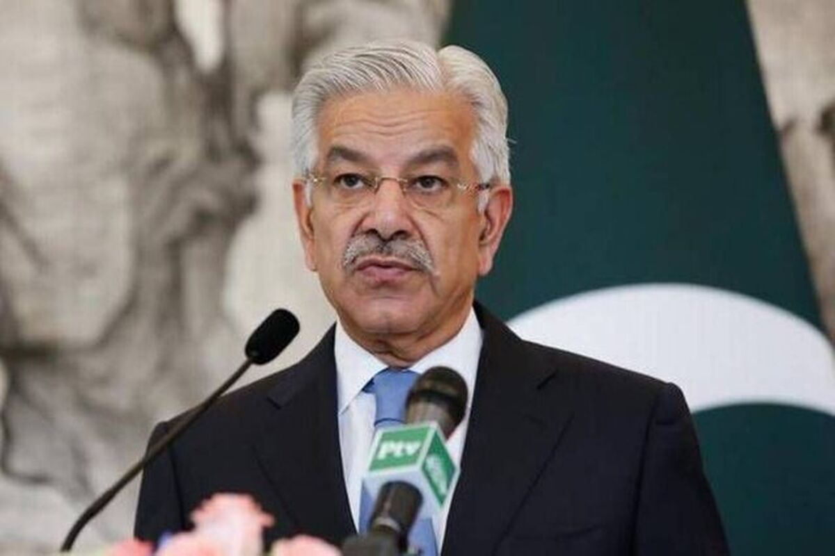 خواجه آصف وزیر دفاع پاکستان