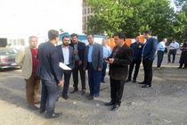 بازدید میدانی شهردار ناحیه از محله ساعی ناحیه 5