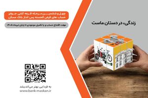 شمارش معکوس تا پایان مهلت شرکت در قرعه‌کشی حساب‌های قرض‌‌الحسنه پس‌انداز بانک مسکن