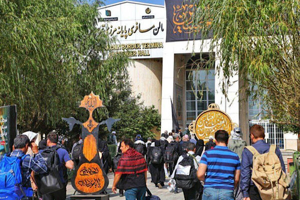 تردد زائران از مرز تمرچین از ۲۳ هزار نفر گذشت/ ثبت بیش از ٥٠٠٠ تردد در یک شبانه‌روز