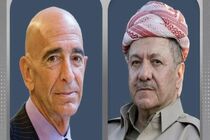 مسعود بارزانی با توماس باراک‌ درباره وضعیت سوریه و عراق رایزنی کرد