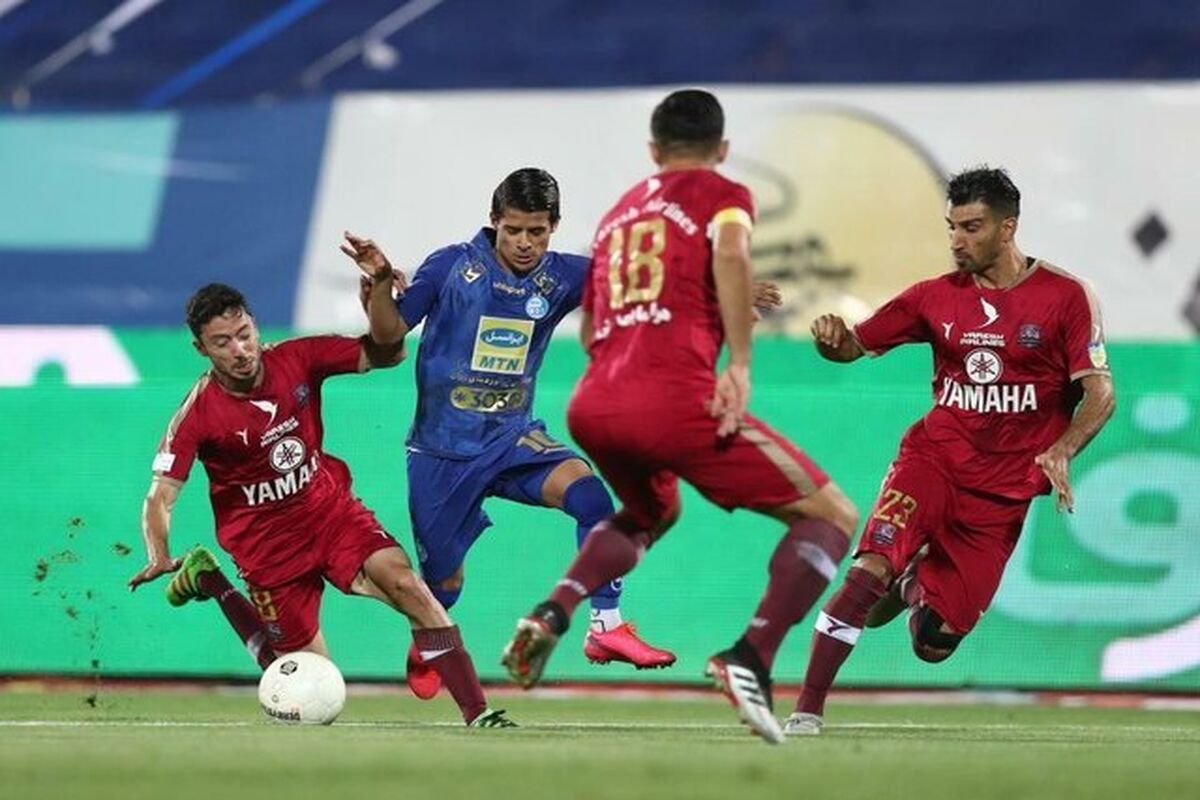 بازی نساجی مازندران و استقلال 1