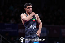 محمدی حریف اوکراینی در کشتی فرنگی امیدهای جهان را شکست داد