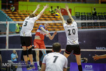 دیدار تیم های والیبال بلژیک و صربستان