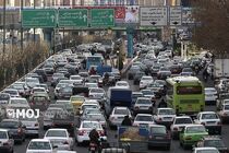 آخرین وضعیت ترافیک پایتخت، شکل‌گیری گره ترافیکی در بزرگراه‌های اصلی