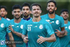 تمرین تیم فوتبال استقلال تهران- ۳ شهریور ۱۴۰۰