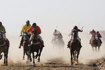 برگزاری هفته پایانی مسابقات اسبدوانی کورس پاییزه کشور در آق‌قلا 