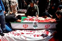 پیکر شهید "مهدی رحیمیان"  در اصفهان تشییع شد + تصاویر