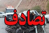 تصادف زنجیره‌ای در البرز ۱۳ مصدوم به جا گذاشت