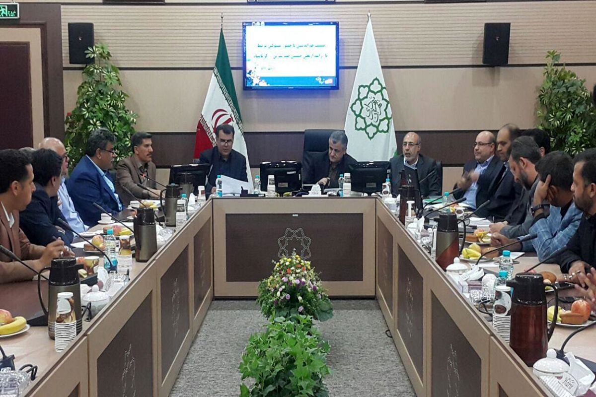 نشست شهردار کرمانشاه