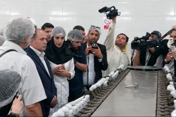 فاز دوم واحد تولید بستنی در ملایر با ظرفیت روزانه ۲۵ تن با حضور وزیر جهاد کشاورزی افتتاح شد