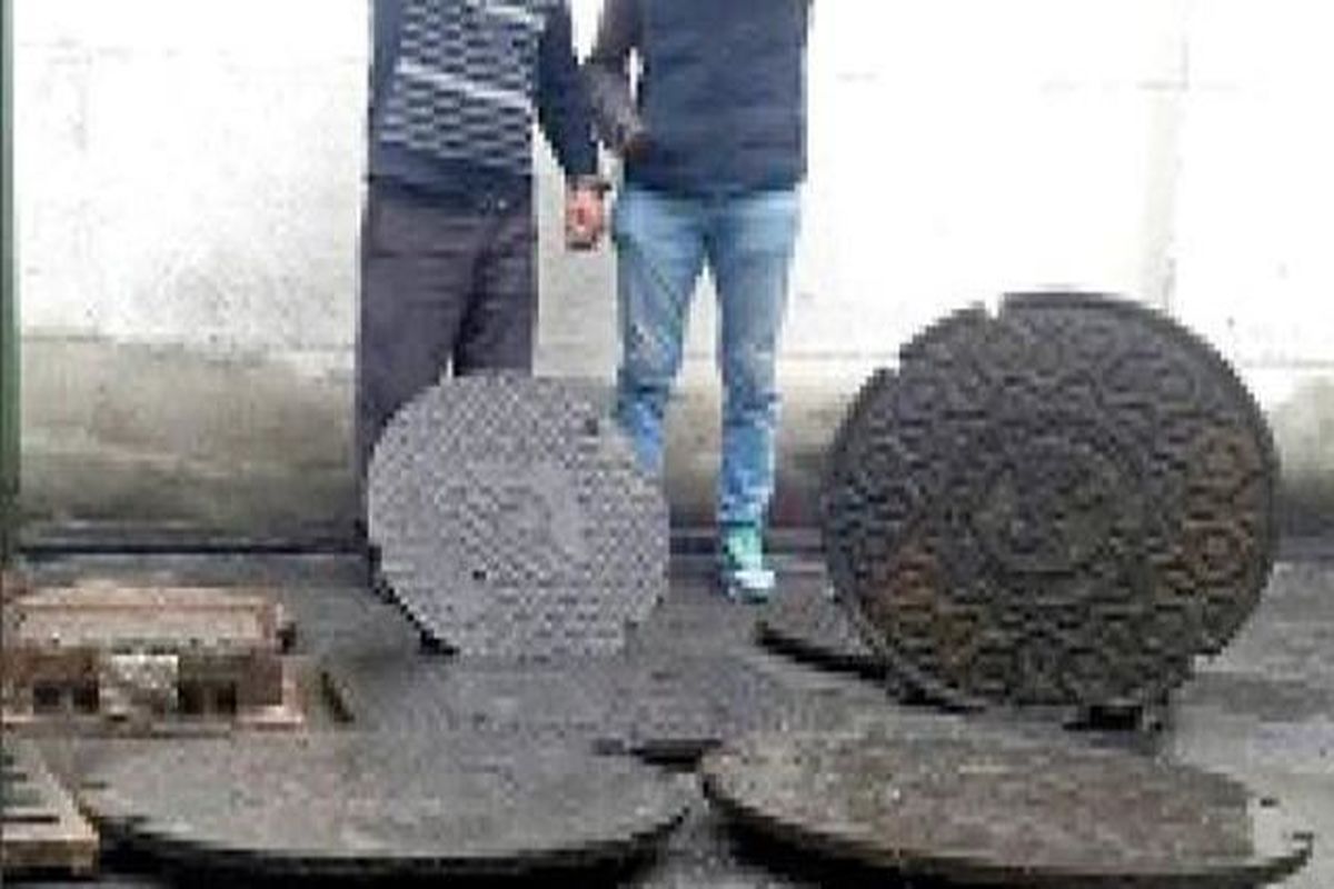 دستگیری باند سارقان دریچه فاضلاب