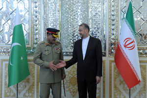 دیدار سید عاصم منیر فرمانده ارتش پاکستان با وزیر خارجه